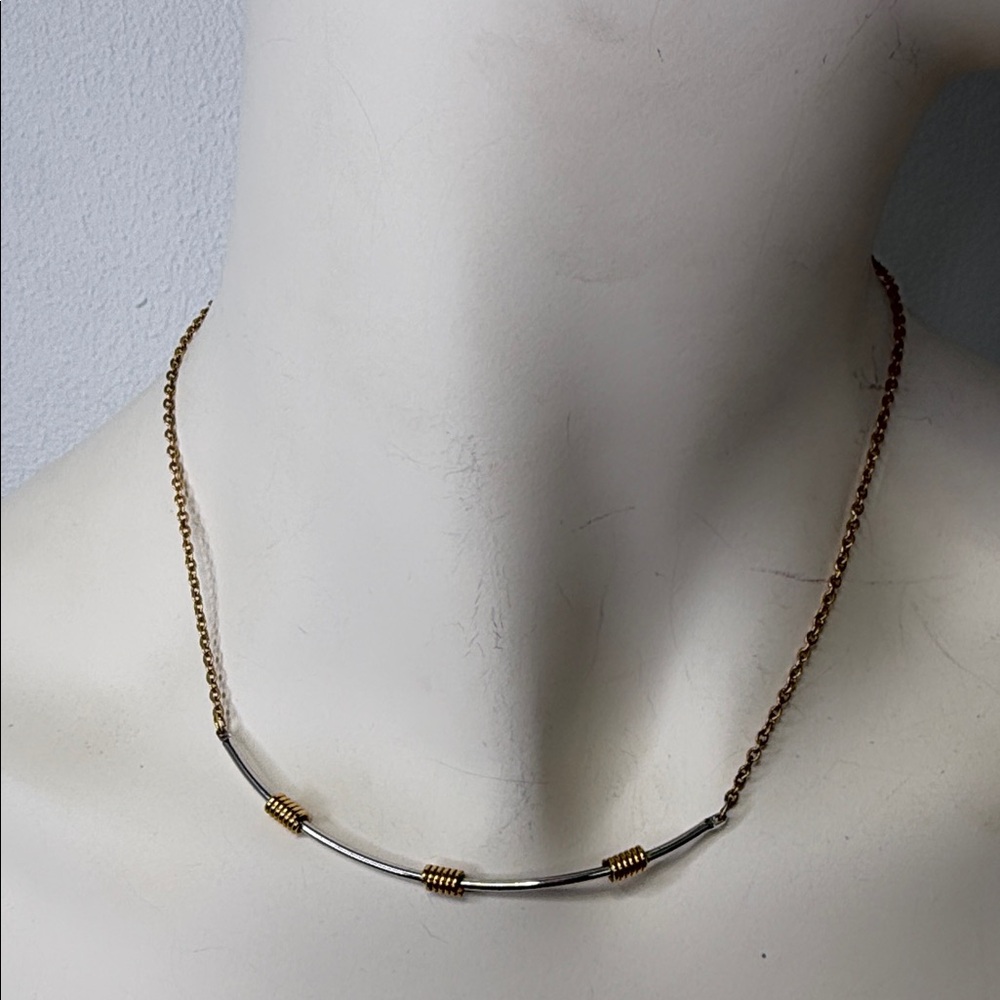 Sarah Coventry Two-Tone Necklace